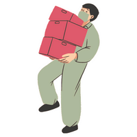 25kg, grabbed close to the body at a height below the elbow but above the knuckle