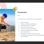 construction site supervisor training