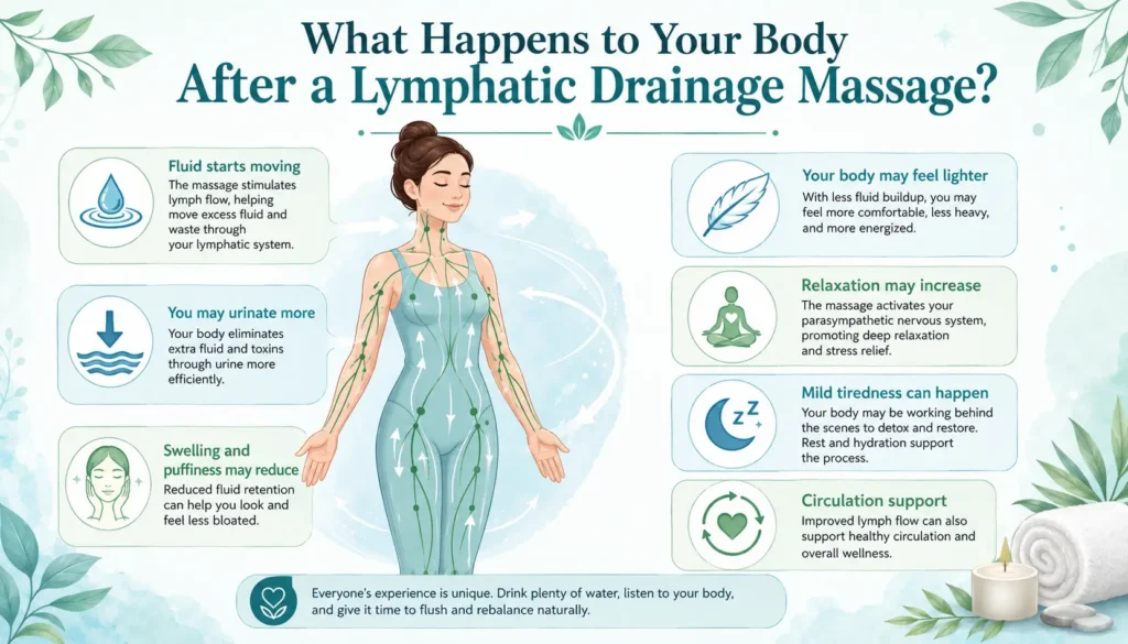 What Happens to Your Body After a Lymphatic Drainage Massage?​