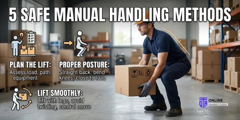 What are the 5 Safe Manual Handling Methods