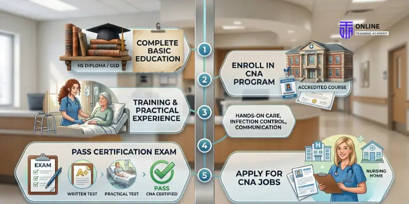 How to Become a Certified Nursing Assistant (Step-by-Step)