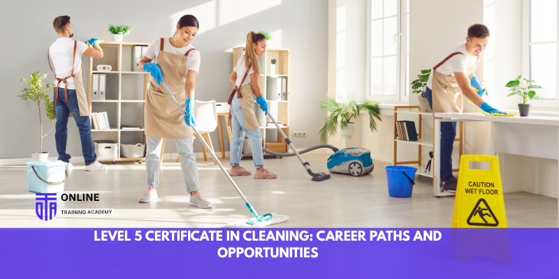 Level 5 Certificate in Cleaning: Career Paths and Opportunities - Online Training Academy Level 5 Certificate in Cleaning Career Paths and Opportunities