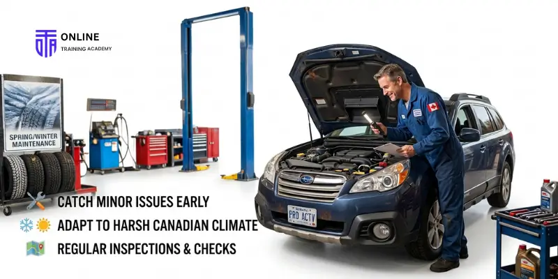 Preventive Maintenance Tips for Canadian Drivers - Online Training Academy