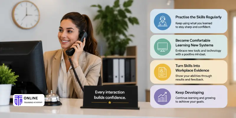 How to Build Confidence After Completing Receptionist Training