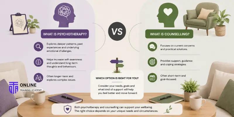 Psychotherapy vs Counselling Understanding Your Options