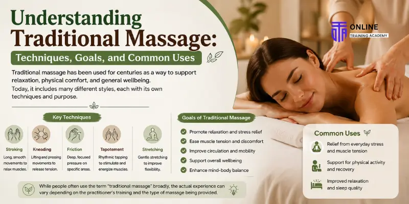Understanding Traditional Massage Techniques, Goals, and Common Uses
