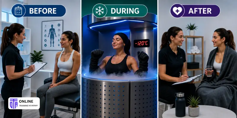 What Happens Before, During, and After a Safe Cryotherapy Session